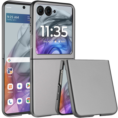 Slim Protective Cover for Motorola Razr 2024 - Grey