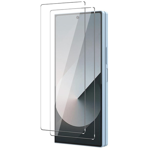 2-Pack HD Tempered Glass Screen Protector (Outside Screen) for Samsung Galaxy Z Fold 6
