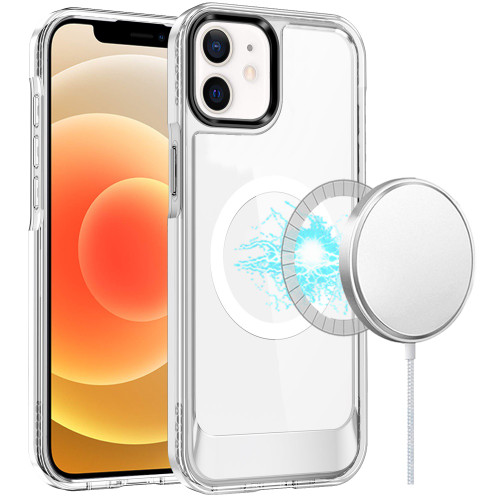 HD Crystal Transparent MagSafe Case for iPhone 12 / iPhone 12 Pro - Clear