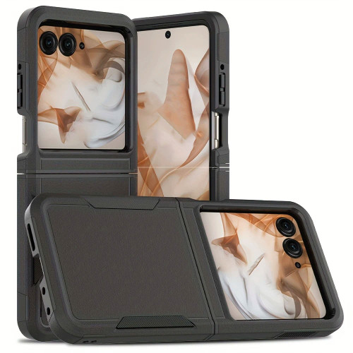 Military Grade TUFF Hybrid Armor Case for Motorola Razr 2025 / 2024 - Black