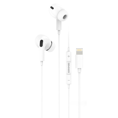 Digital Audio In-Ear Earphones with Lightning Connector - White