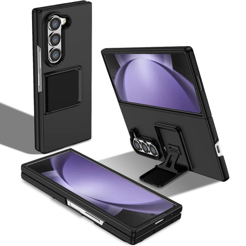 Slim Protective Case with Kickstand for Samsung Galaxy Z Fold 7 - Black