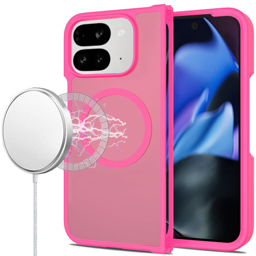 Shade Series Hybrid Case with Pixelsnap for Google Pixel 10 Pro Fold - Hot Pink