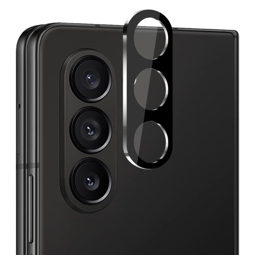 HD Tempered Glass Camera Lens Protector for Samsung Galaxy Z Fold 7 - Black