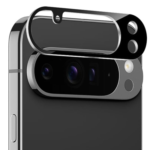 HD Tempered Glass Camera Lens Protector for Google Pixel 10 Pro XL - Black