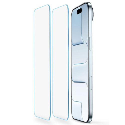 2-Pack HD Tempered Glass Screen Protector for iPhone Air