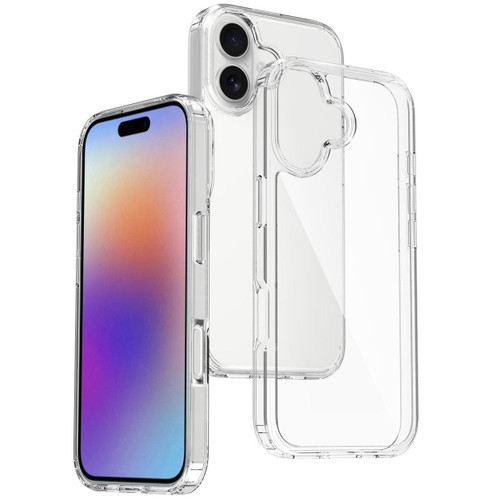 Tough Shield Snap-on Transparent Hybrid Case for iPhone 17 - Clear