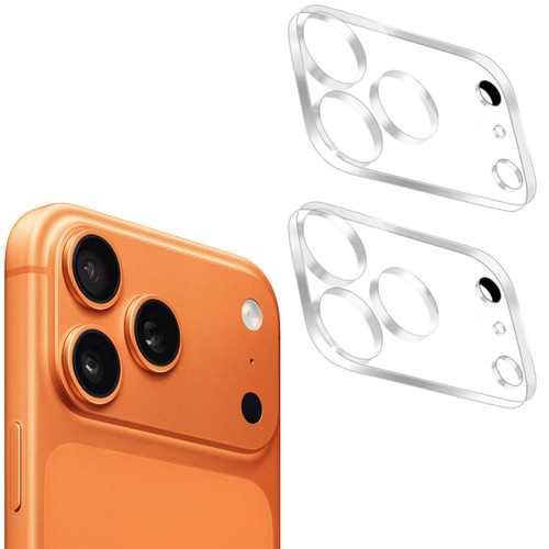 2-Pack HD Clear Tempered Glass Camera Lens Protector for iPhone 17 Pro Max
