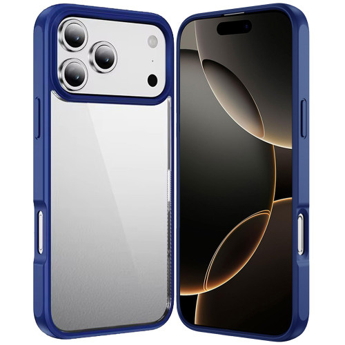 HD Slim Transparent Case for iPhone 17 Pro - Blue
