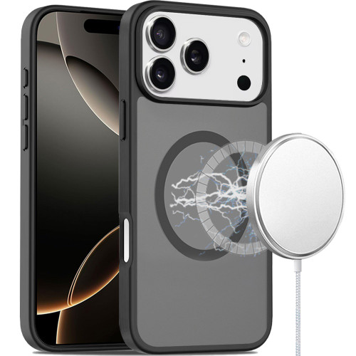 Shade Series Matte Hybrid Case with MagSafe for iPhone 17 Pro Max - Black