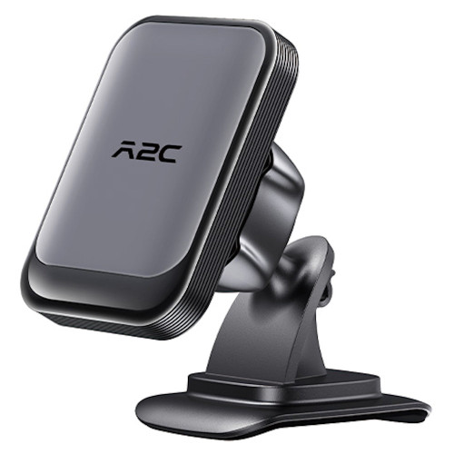 A2C Extra Strength Magnetic Car Dashboard Mount Phone Holder - Black