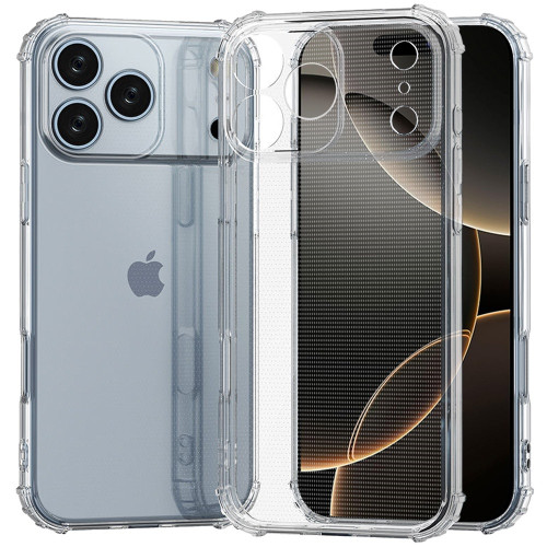 Corner Guard Transparent TPU Case for iPhone 17 Pro Max - Clear