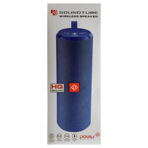 BT-Power Evolution Soundtube Bluetooth Wireless TWS Speaker - Blue