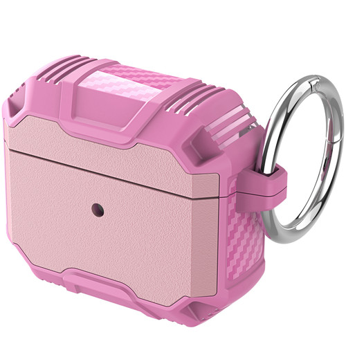 Carbon Series TUFF Hybrid Case for AirPods Pro 3 - Pink