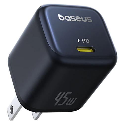 Baseus PicoGo 45W USB-C PD GaN Technology Super Fast Wall Charger - Black