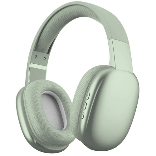 Gabba Goods Platinum Vibe Over-Ear Bluetooth Wireless Headphones - Mint