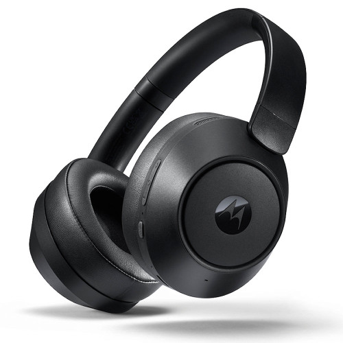 Motorola Sound MOTO XT800 Hybrid ANC Bluetooth Wireless Over-Ear Headphones - Black