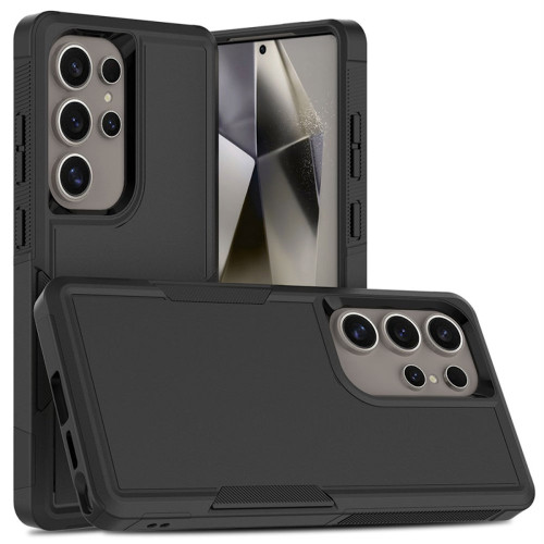 Military Grade TUFF Hybrid Armor Case for Samsung Galaxy S26 Ultra - Black