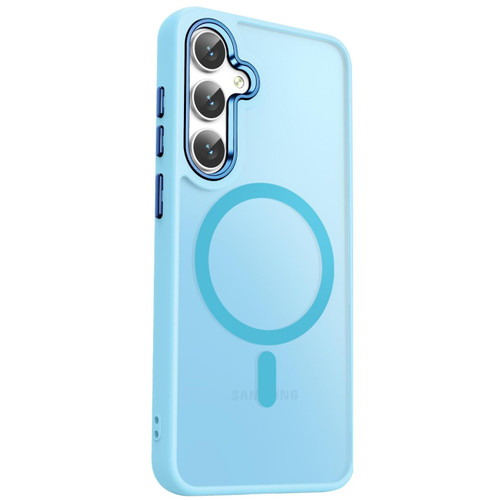 Shade Series Hybrid Case with MagSafe Magnetic Ring for Samsung Galaxy S26 - Blue