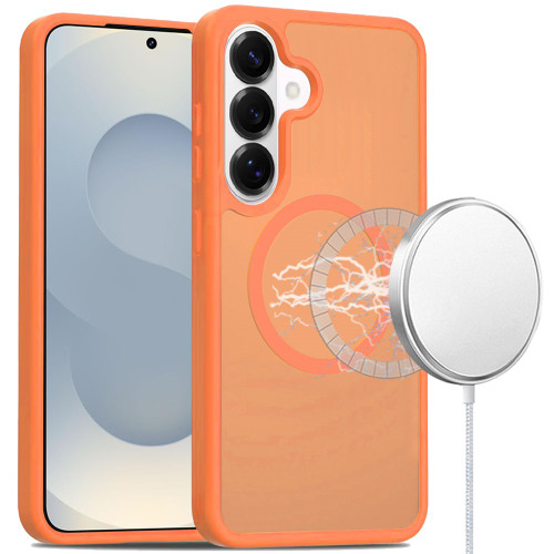 Shade Series Hybrid Case with Magnetic Ring for Samsung Galaxy S26 - Cosmic Orange