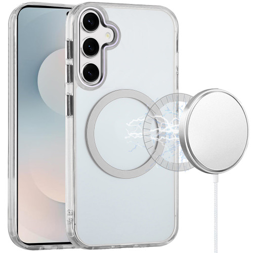 Magnetic Crystal Case for Samsung Galaxy S26 Plus - Clear