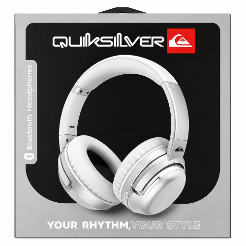 Quiksilver Over-Ear Bluetooth Wireless Headphones - White