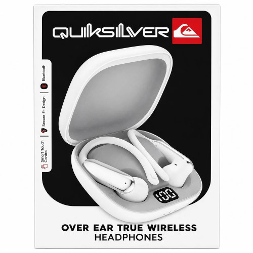 Quiksilver Extreme Comfortable TWS True Wireless Bluetooth Earbuds - White