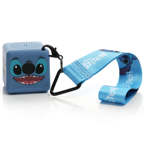 Bitty Boomers Bitty Box Bluetooth Wireless Speaker with 5" Lanyard - Stitch