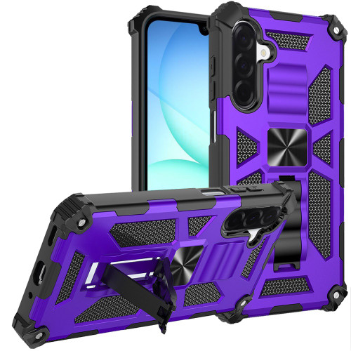 Military Grade Tough Ultra Rugged Hybrid Case for Samsung Galaxy A17 5G - Purple