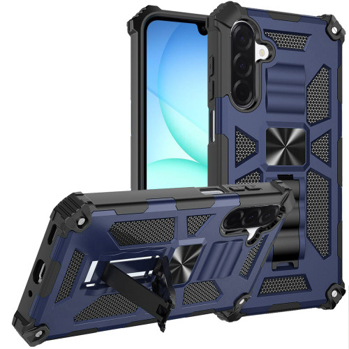 Military Grade Tough Ultra Rugged Hybrid Case for Samsung Galaxy A37 5G - Blue
