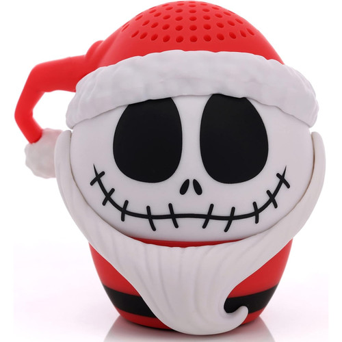 Bitty Boomers Collectible Bluetooth Wireless Portable Speaker - Disney The Nightmare Before Christmas Jack Skellington Santa