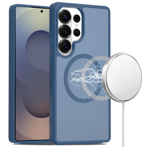Shade Series Hybrid Case with Magnetic Ring for Samsung Galaxy S26 Ultra - Blue