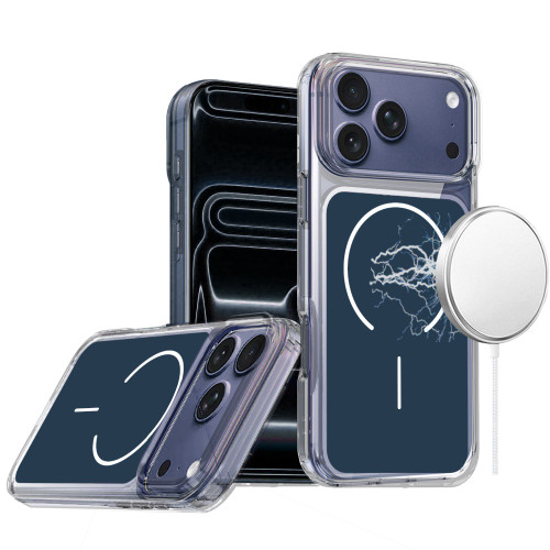 Crystal Shield Hybrid Case with MagSafe for iPhone 17 Pro - Blue