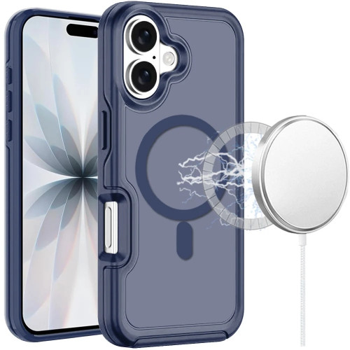 Candy Series Hybrid Case with MagSafe for iPhone 17 - Blue