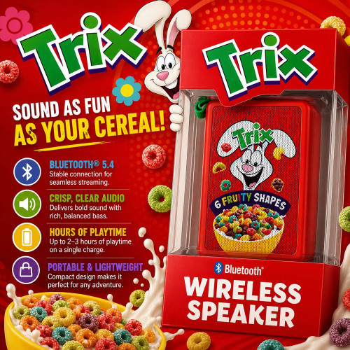 Orbit Innovations Official Licensed Portable Bluetooth Wireless Speaker - Trix