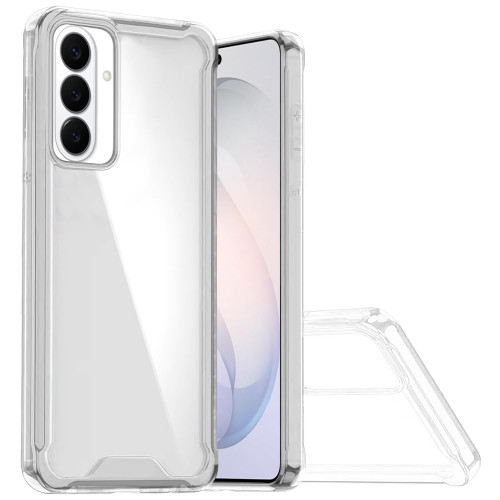 Shockproof Fusion Shield Tough Snap-on Case for Samsung Galaxy S26 FE - Clear