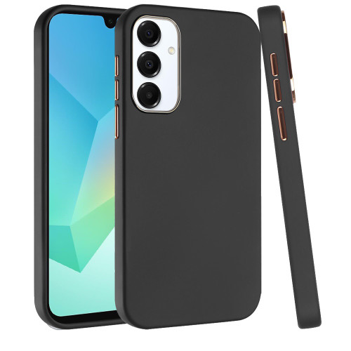 Soft Touch Dual-Layer Hybrid Case for Samsung Galaxy A27 5G - Black
