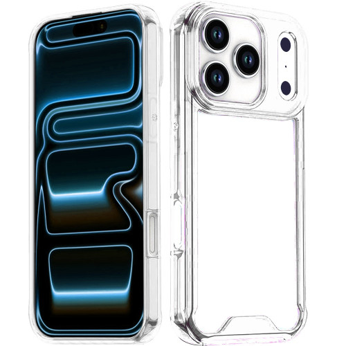 Shockproof Fusion Shield Tough Snap-on Case for iPhone 18 Pro and iPhone 17 Pro - Clear
