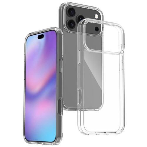 Tough Shield Snap-on Transparent Hybrid Case for iPhone 18 Pro Max and iPhone 17 Pro Max - Clear