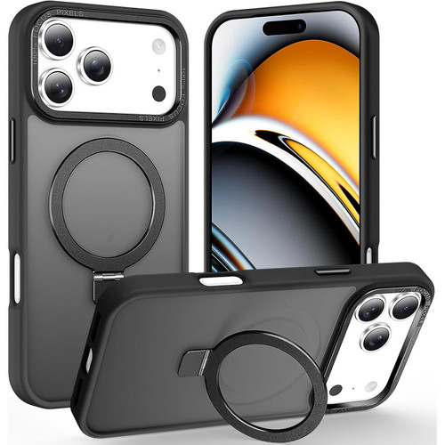 Shade Series MagSafe Case with Kickstand Ring Holder for iPhone 18 Pro and iPhone 17 Pro - Black