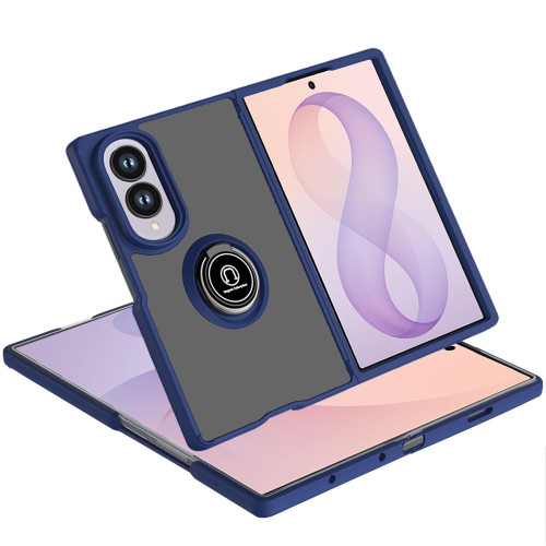 Aero Flex Ring Grip Case for Samsung Galaxy Z Fold 8 - Blue
