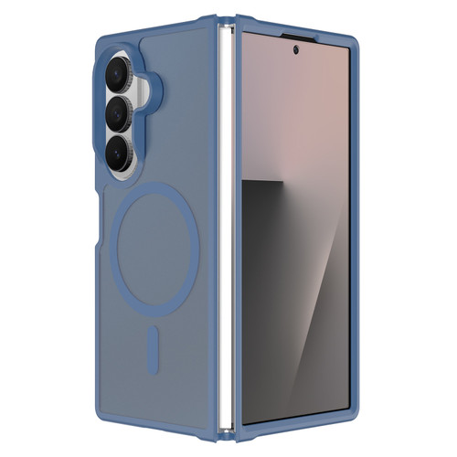 Shade Series Hybrid Case with MagSafe Magnetic Ring for Samsung Galaxy Z Fold 8 Ultra - Blue