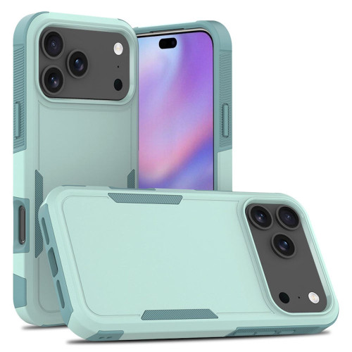 Military Grade TUFF Hybrid Armor Case for iPhone 18 Pro and iPhone 17 Pro - Teal
