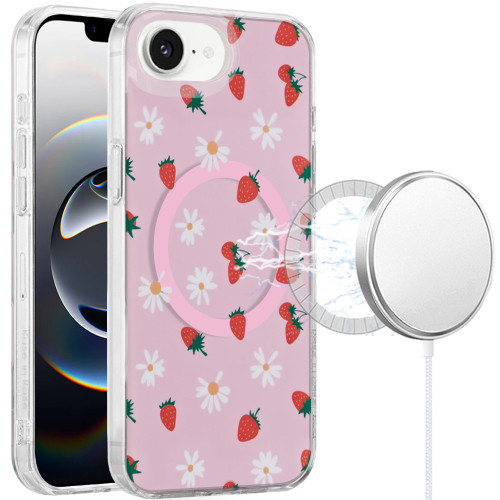 Mood Series MagSafe Hybrid Case for iPhone 17e / 16e - Strawberry