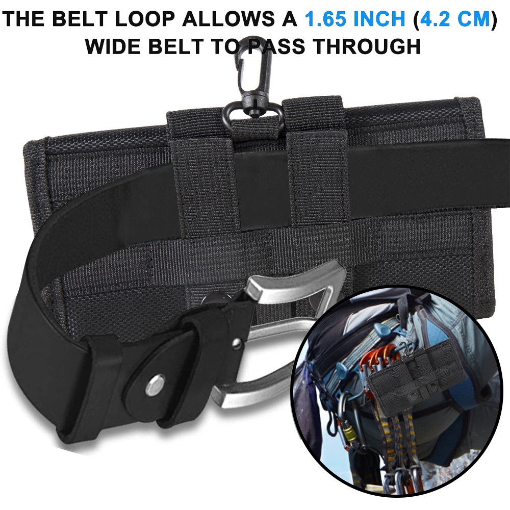 Extra Large CaseOn Ballistic Nylon Horizontal Belt Pouch Holster with