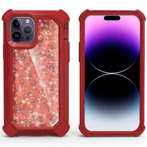 Sale* Military Grade Quicksand Glitter Waterfall Hybrid Case for