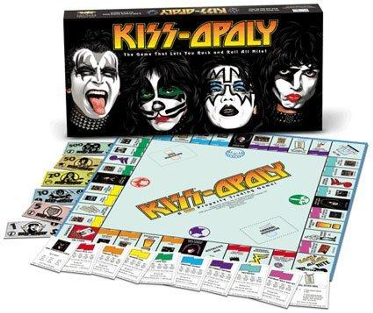 KISS ロックバンド　MONOPOLY モノポリー KISS Rock Band Monopoly Board Game | eBay