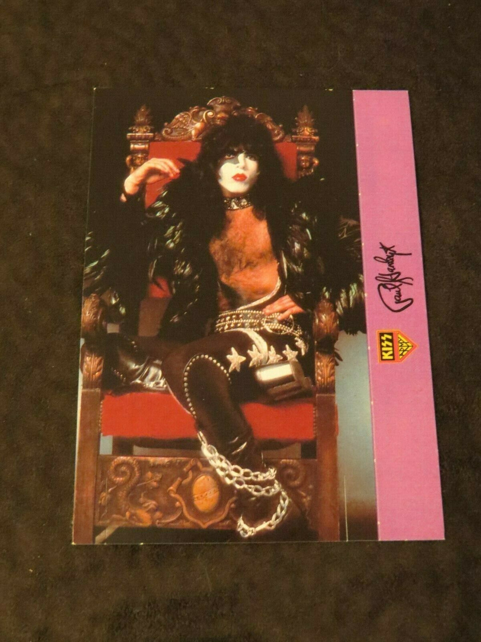 Paul Stanley KISS Army Kit Card