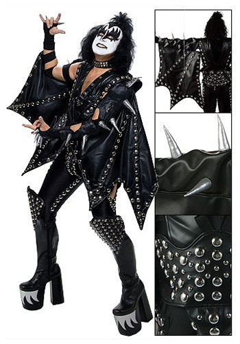 KISS Authentic Gene Simmons Demon Costume