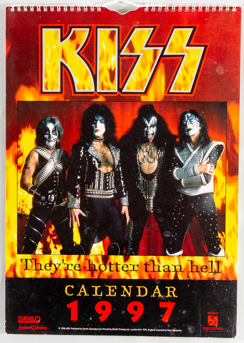 1997 KISS Large Calendar